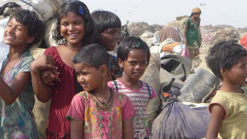 Müllkinder in Indien (Foto: Kindernothilfepartner) Müllkinder in Indien (Foto: Kindernothilfepartner)