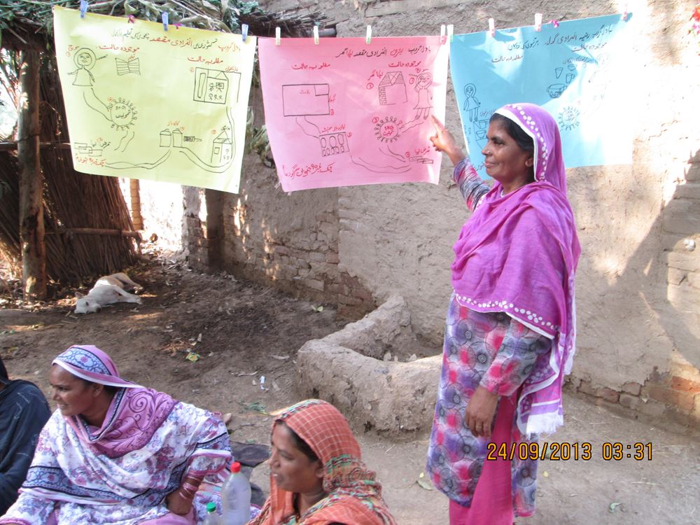 Frauen-Selbsthilfegruppe in Pakistan (Foto: Kindernothilfepartner) Frauen-Selbsthilfegruppe in Pakistan (Foto: Kindernothilfepartner)