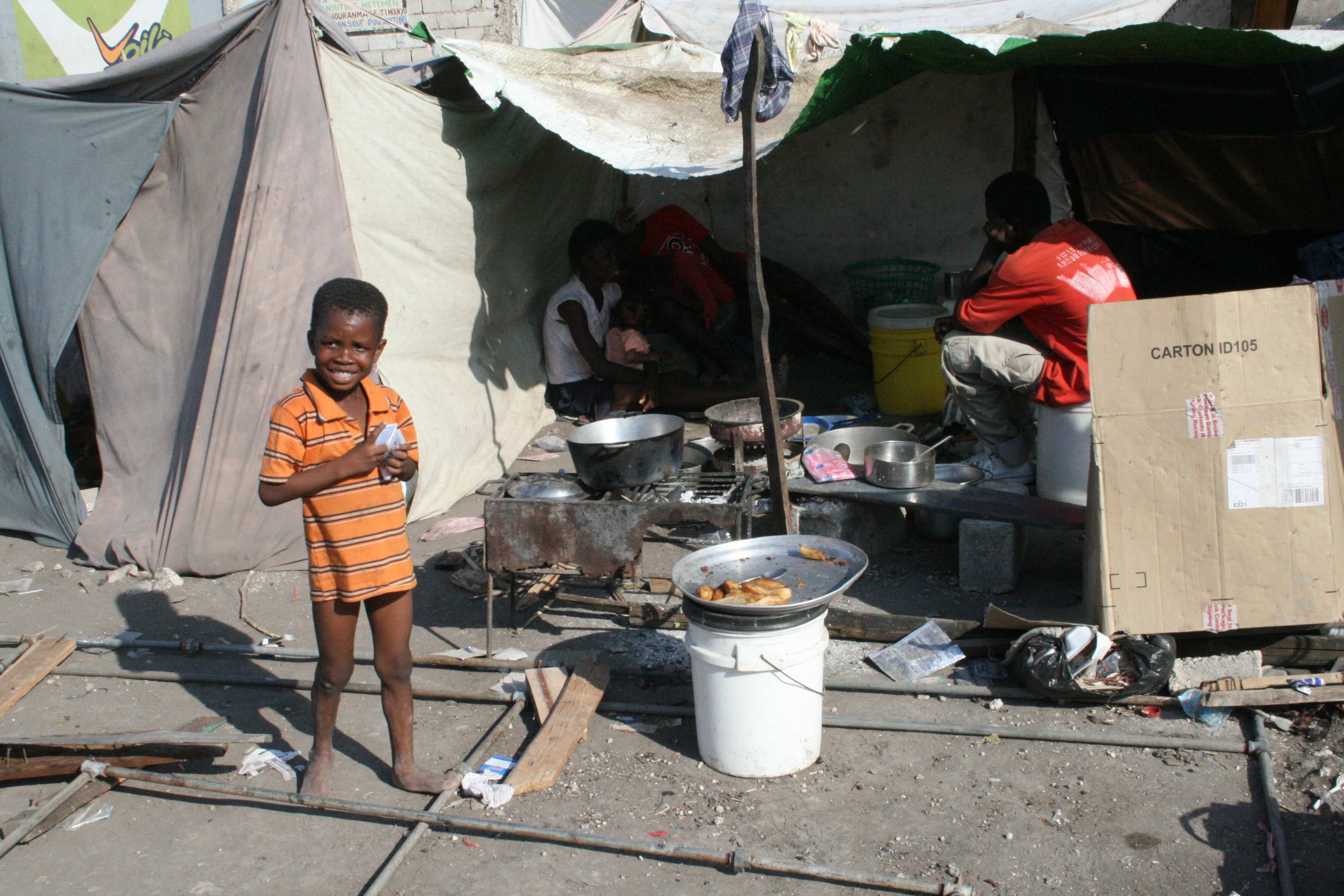 Bub in Haiti (Foto: Jürgen Schübelin)