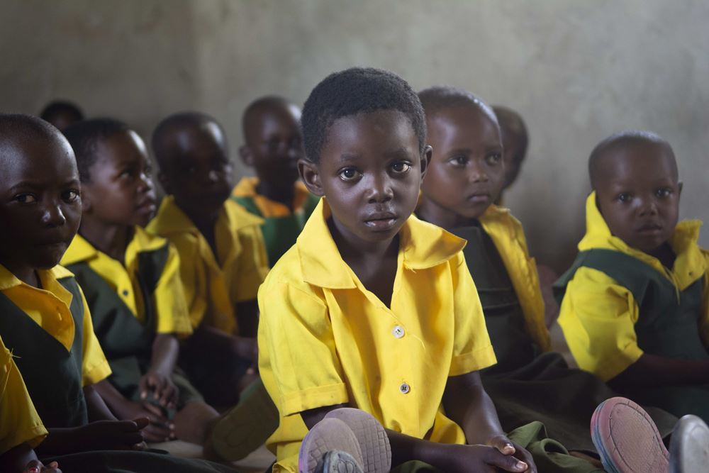 Kinder im Klassenzimmer der Vorschule in Mwangwera/Malawi (Quelle: Christian Nusch) Kinder im Klassenzimmer der Vorschule in Mwangwera/Malawi (Quelle: Christian Nusch)