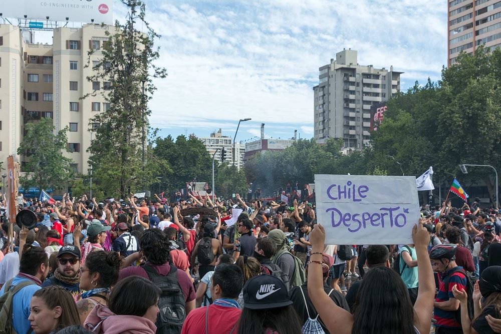 Chile: Aufstände im Oktober 2019 Chile: Aufstände im Oktober 2019