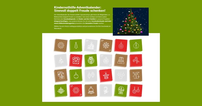 Sinnvolle Weihnachtsgeschenke aus dem Kindernothilfe Adventkalender (Foto: Kindernothilfe) Sinnvolle Weihnachtsgeschenke aus dem Kindernothilfe Adventkalender (Foto: Kindernothilfe)