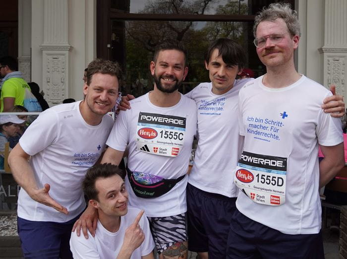 Vienna City Marathon, VCM 2023, Gesangskapelle Hermann Vienna City Marathon, VCM 2023, Gesangskapelle Hermann