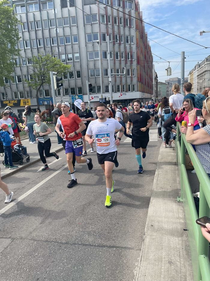 VCM 2023. Kevin war Schrittmacher. Für Kinderrechte. VCM 2023. Kevin war Schrittmacher. Für Kinderrechte.