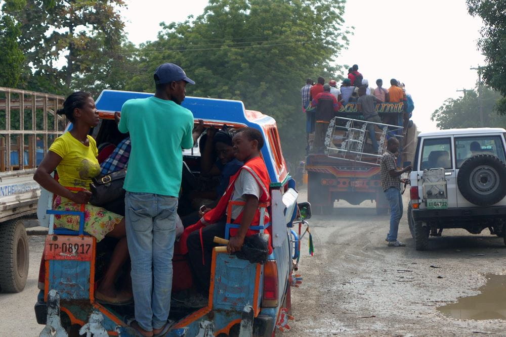 In den Straßen von Port-au Prince (Foto: Kathrin Meindl)