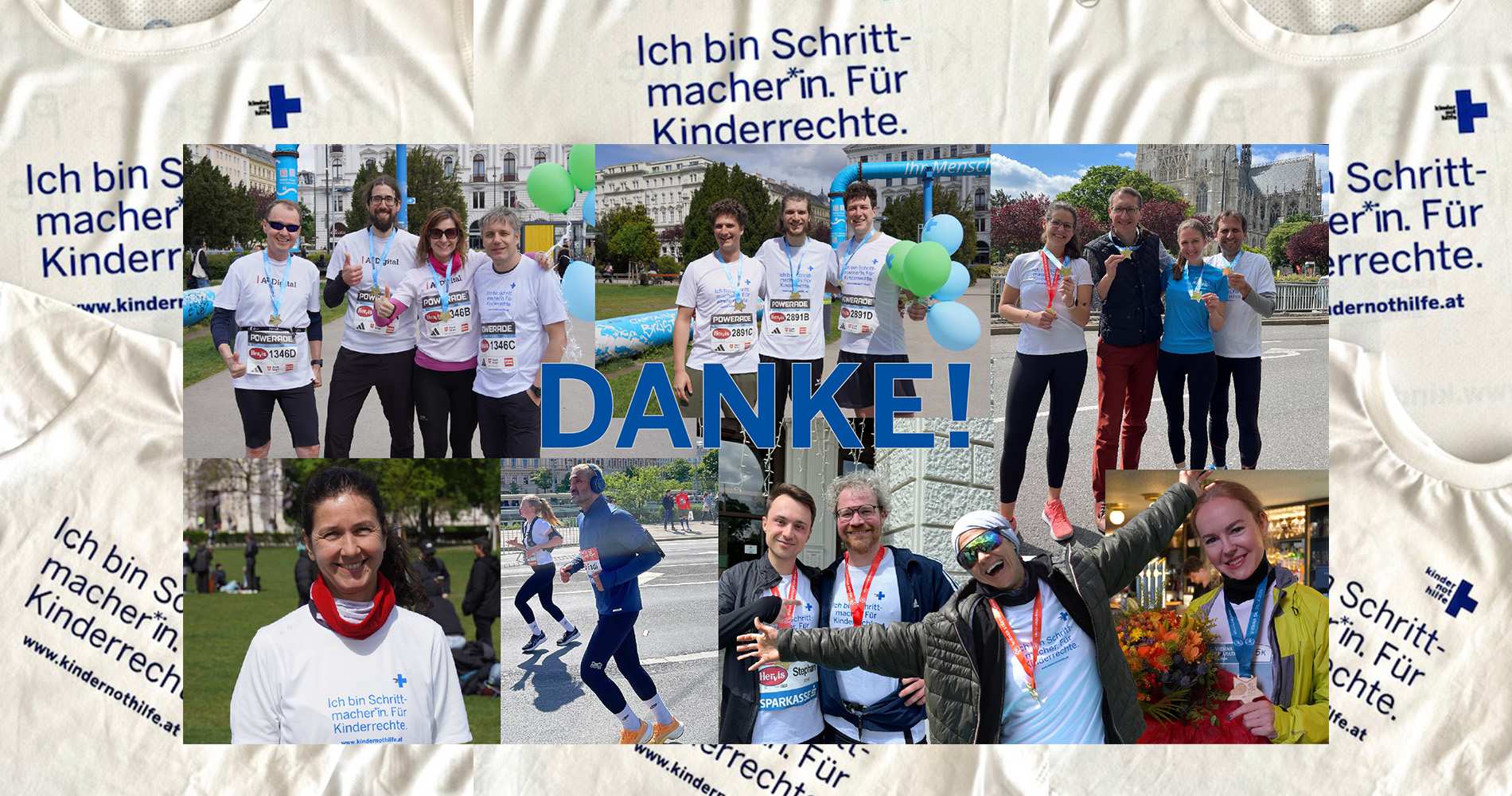 VCM 2024 Schrittmacher Danke (Foto: Kindernothilfe Österreich) VCM 2024 Schrittmacher Danke (Foto: Kindernothilfe Österreich)