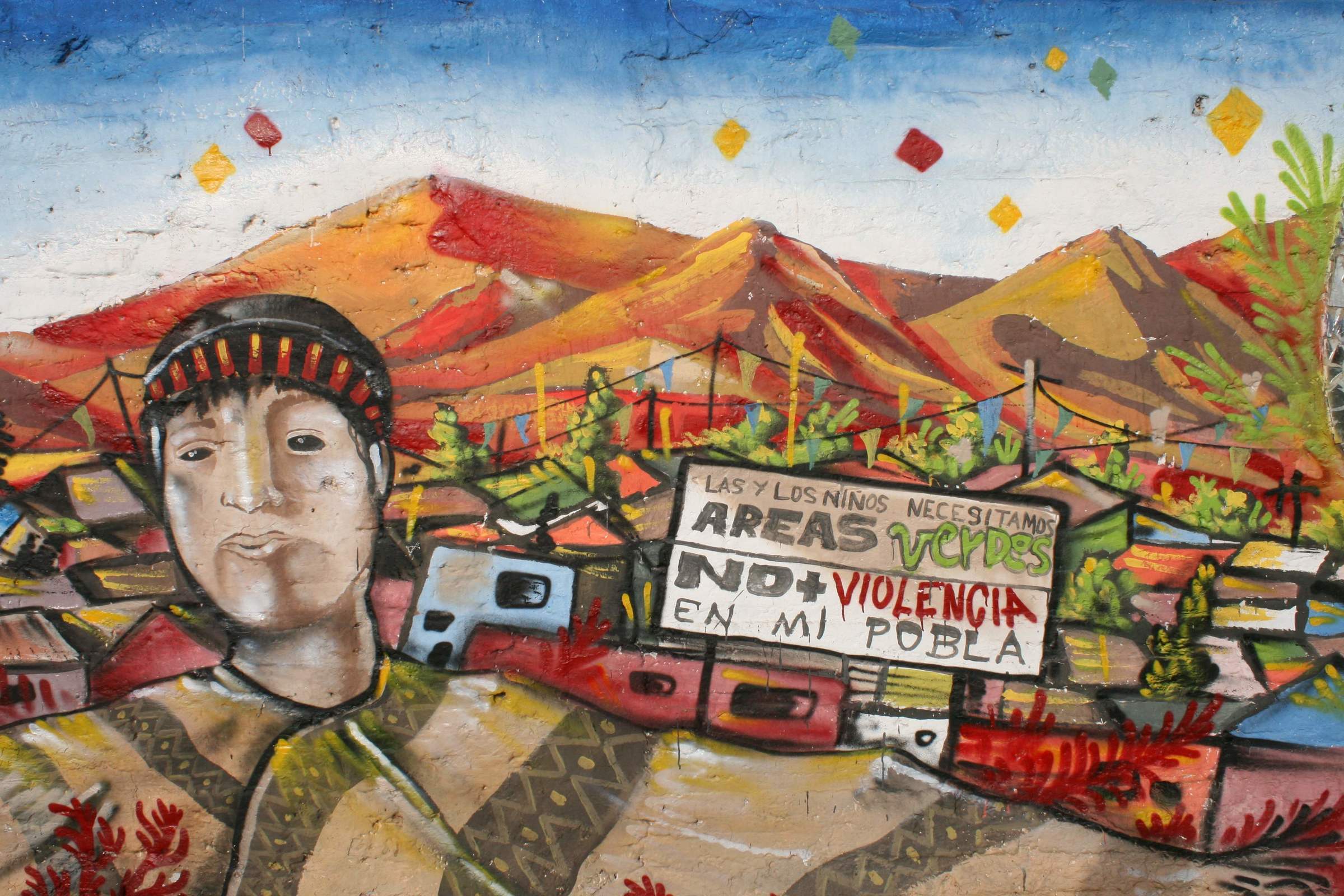 Zivilcourage gegen die Gewalt in Chile (Foto: Jürgen Schübelin) Zivilcourage gegen die Gewalt in Chile (Foto: Jürgen Schübelin)