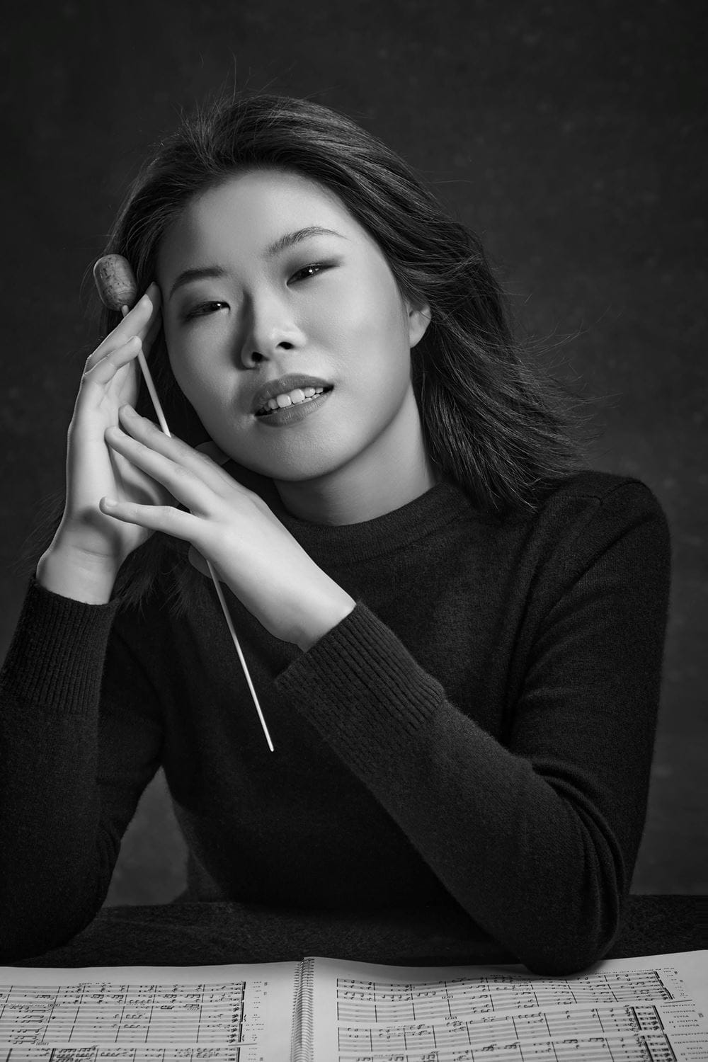 Ying Xu holding a baton. (Photo: Ying Xu) Ying Xu holding a baton. (Photo: Ying Xu)
