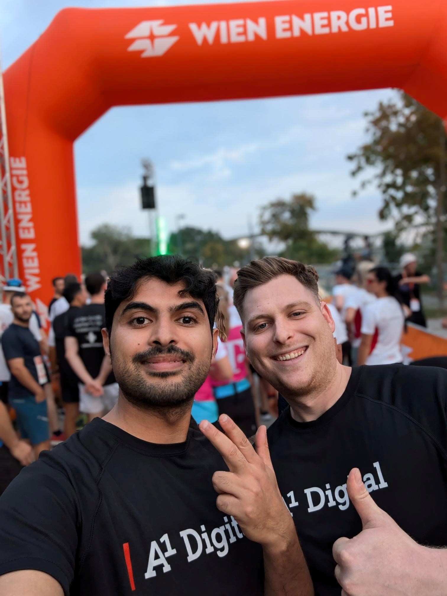 A1 Digital beim Business Run 2024. (Foto: Saleh Elkaza)