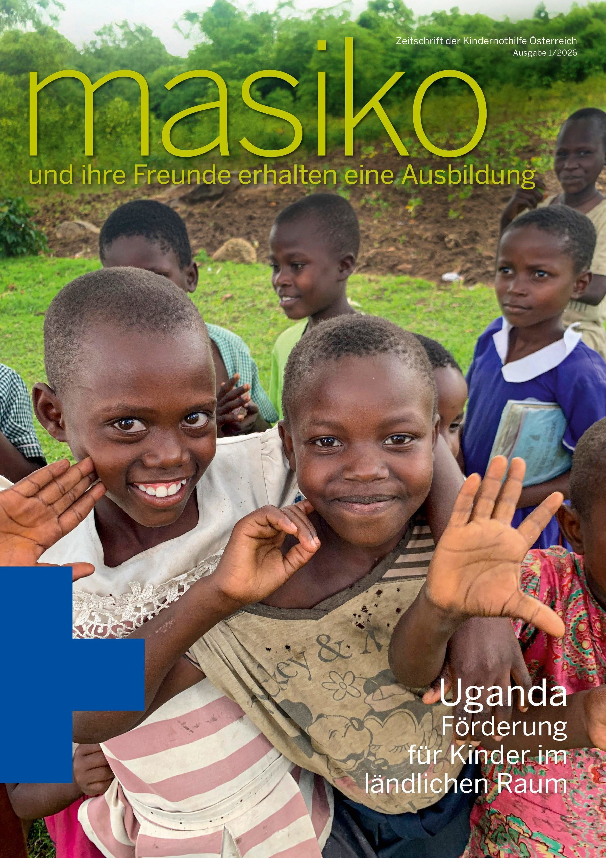 Titelseite Kindernothilfe Magazin 1_2026. (Foto: Ulrich Weber) Titelseite Kindernothilfe Magazin 1_2026. (Foto: Ulrich Weber)